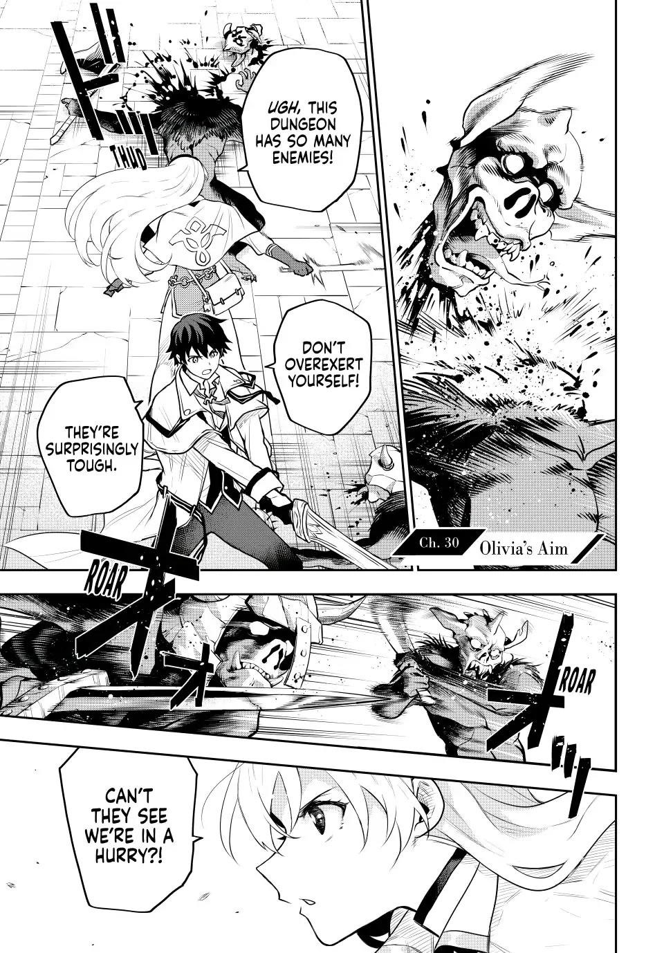 A Court Magician, Who Was Focused On Supportive Magic Because His Allies Were Too Weak, Aims To Become The Strongest After Being Banished Chapter 30 - Page 1