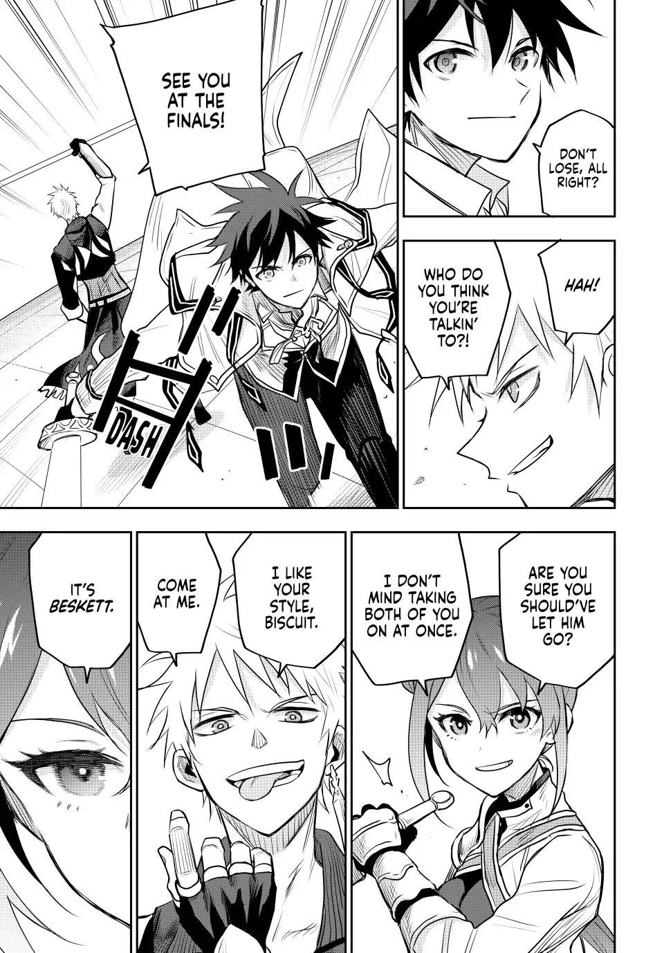 A Court Magician, Who Was Focused On Supportive Magic Because His Allies Were Too Weak, Aims To Become The Strongest After Being Banished Chapter 54 - Page 16