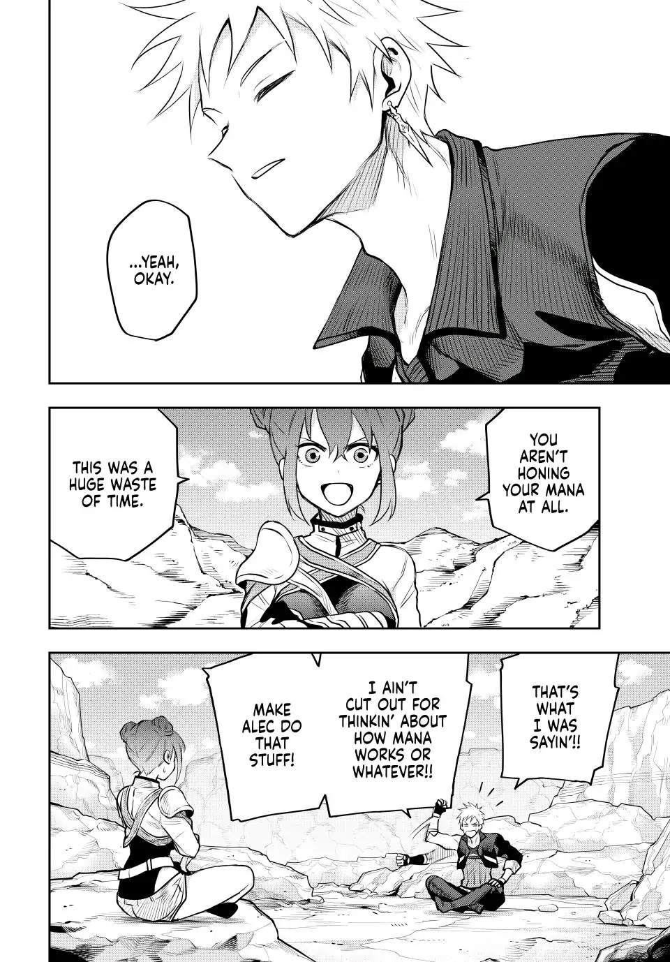 A Court Magician, Who Was Focused On Supportive Magic Because His Allies Were Too Weak, Aims To Become The Strongest After Being Banished Chapter 59 - Page 12