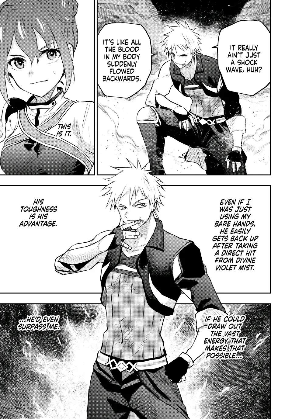 A Court Magician, Who Was Focused On Supportive Magic Because His Allies Were Too Weak, Aims To Become The Strongest After Being Banished Chapter 59 - Page 17