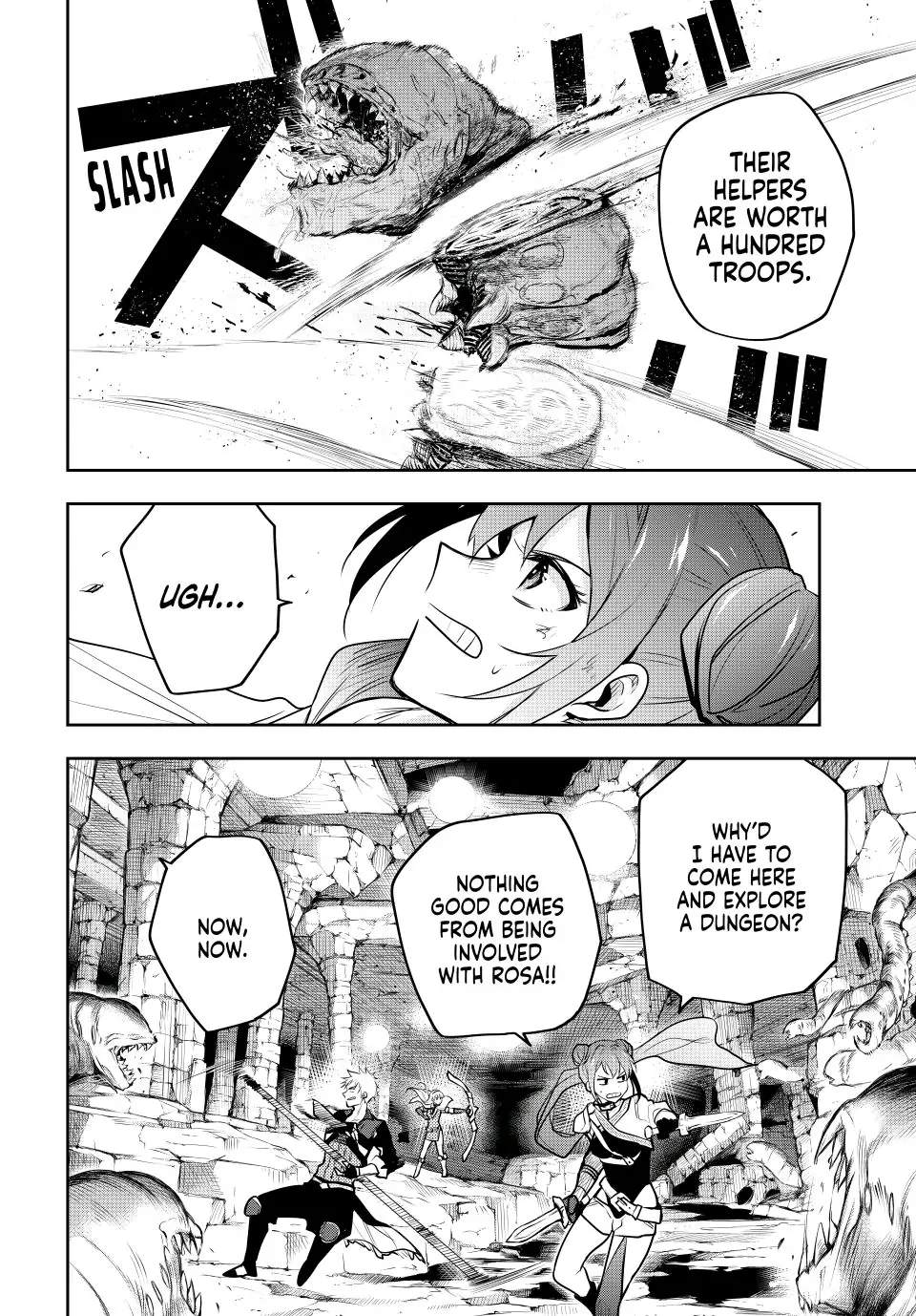 A Court Magician, Who Was Focused On Supportive Magic Because His Allies Were Too Weak, Aims To Become The Strongest After Being Banished Chapter 73 - Page 12