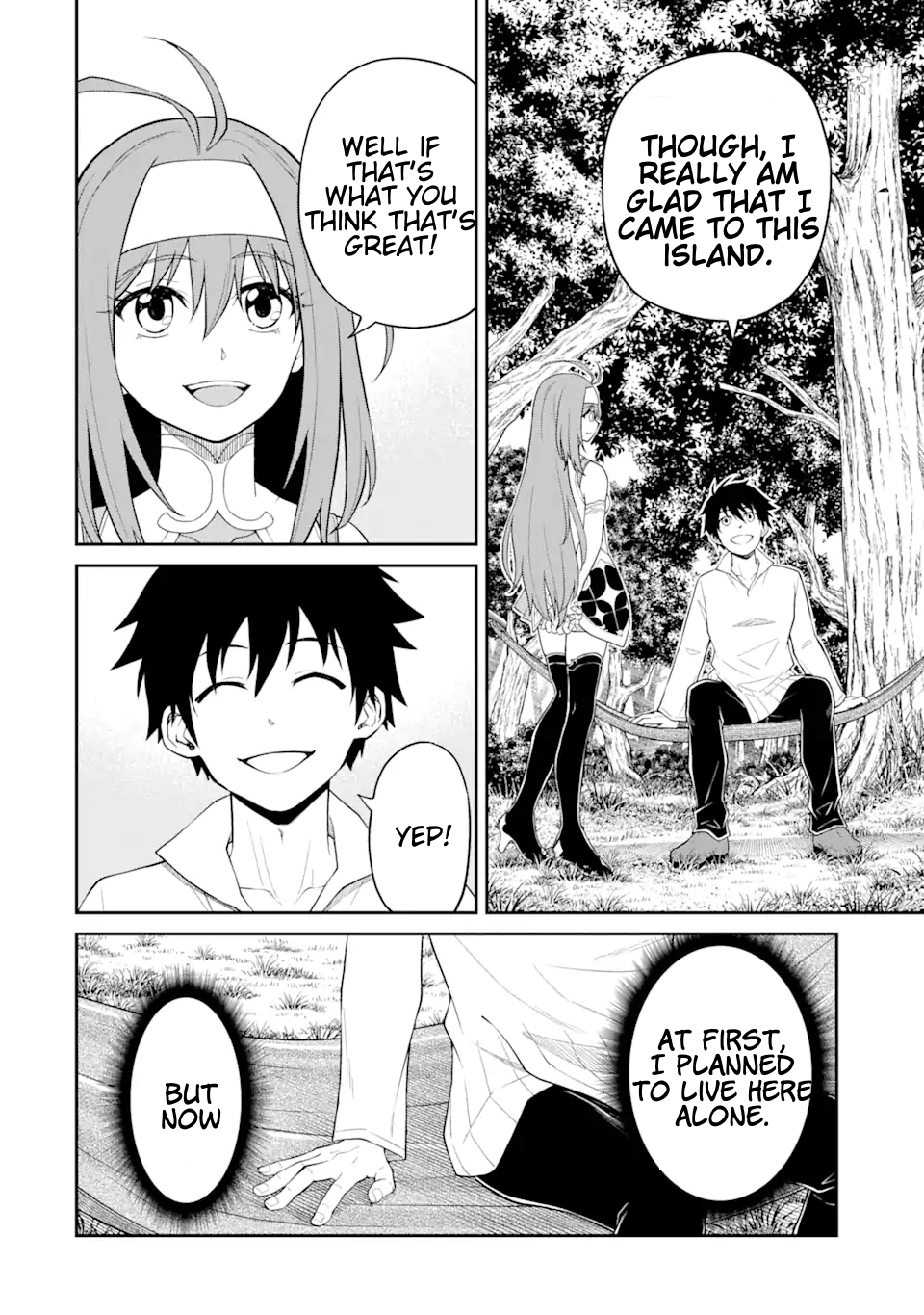 I Was Reincarnated on an Island Where the Strongest Species Live So I Will Enjoy a Peaceful Life on This Island Chapter 10.1 - Page 6