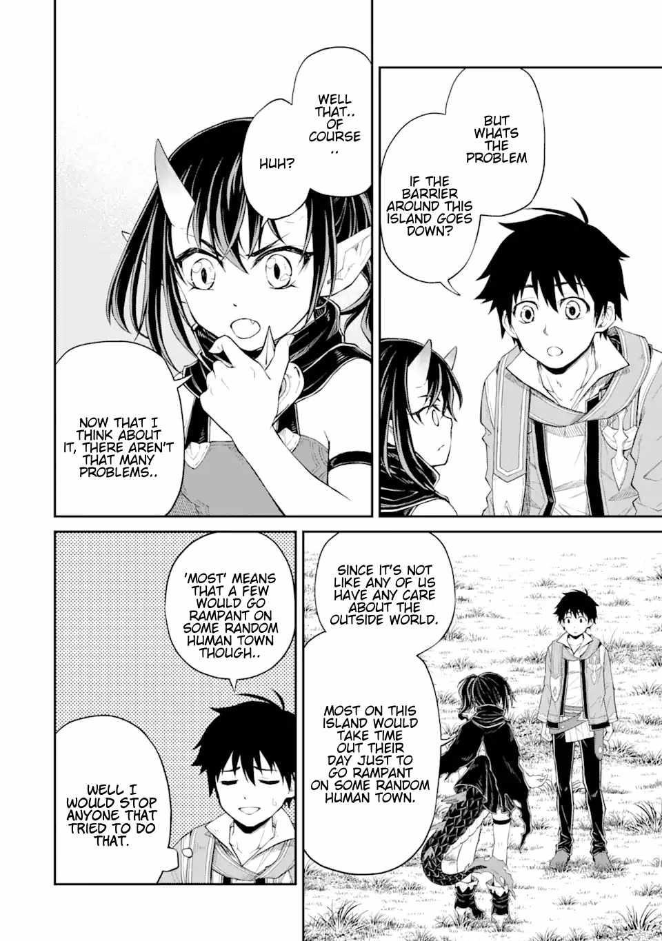 I Was Reincarnated on an Island Where the Strongest Species Live So I Will Enjoy a Peaceful Life on This Island Chapter 14.2 - Page 8