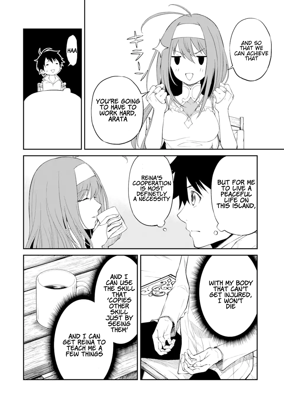 I Was Reincarnated on an Island Where the Strongest Species Live So I Will Enjoy a Peaceful Life on This Island Chapter 2.4 - Page 7