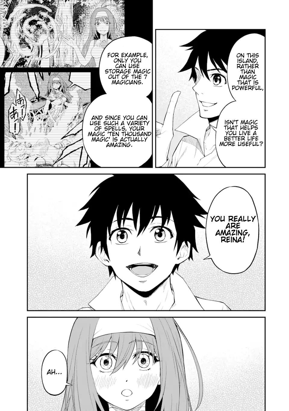 I Was Reincarnated on an Island Where the Strongest Species Live So I Will Enjoy a Peaceful Life on This Island Chapter 20.1 - Page 5