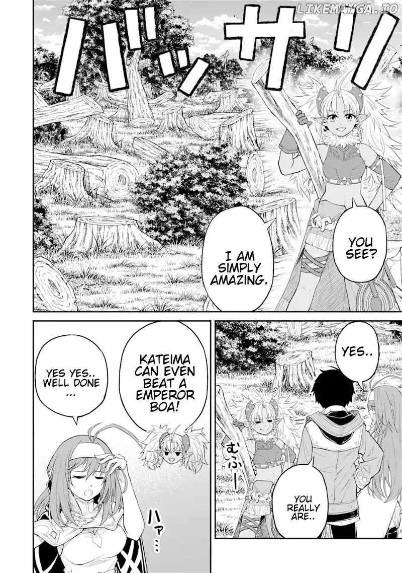 I Was Reincarnated on an Island Where the Strongest Species Live So I Will Enjoy a Peaceful Life on This Island Chapter 23.1 - Page 12