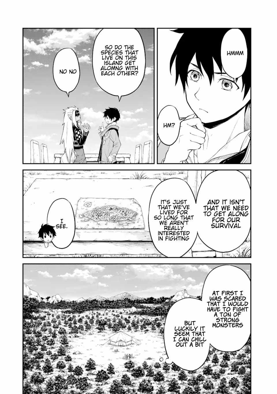 I Was Reincarnated on an Island Where the Strongest Species Live So I Will Enjoy a Peaceful Life on This Island Chapter 3.2 - Page 9