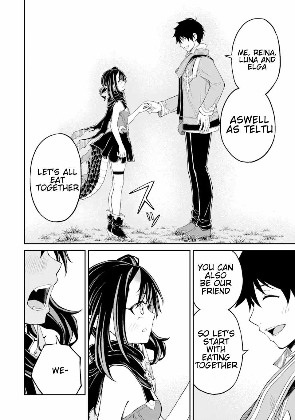 I Was Reincarnated on an Island Where the Strongest Species Live So I Will Enjoy a Peaceful Life on This Island Chapter 4.3 - Page 12