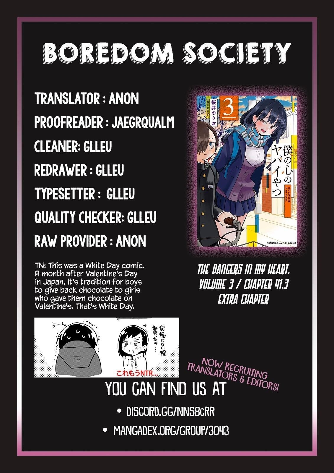 The Dangers in My Heart Chapter 41.3 - Page 5