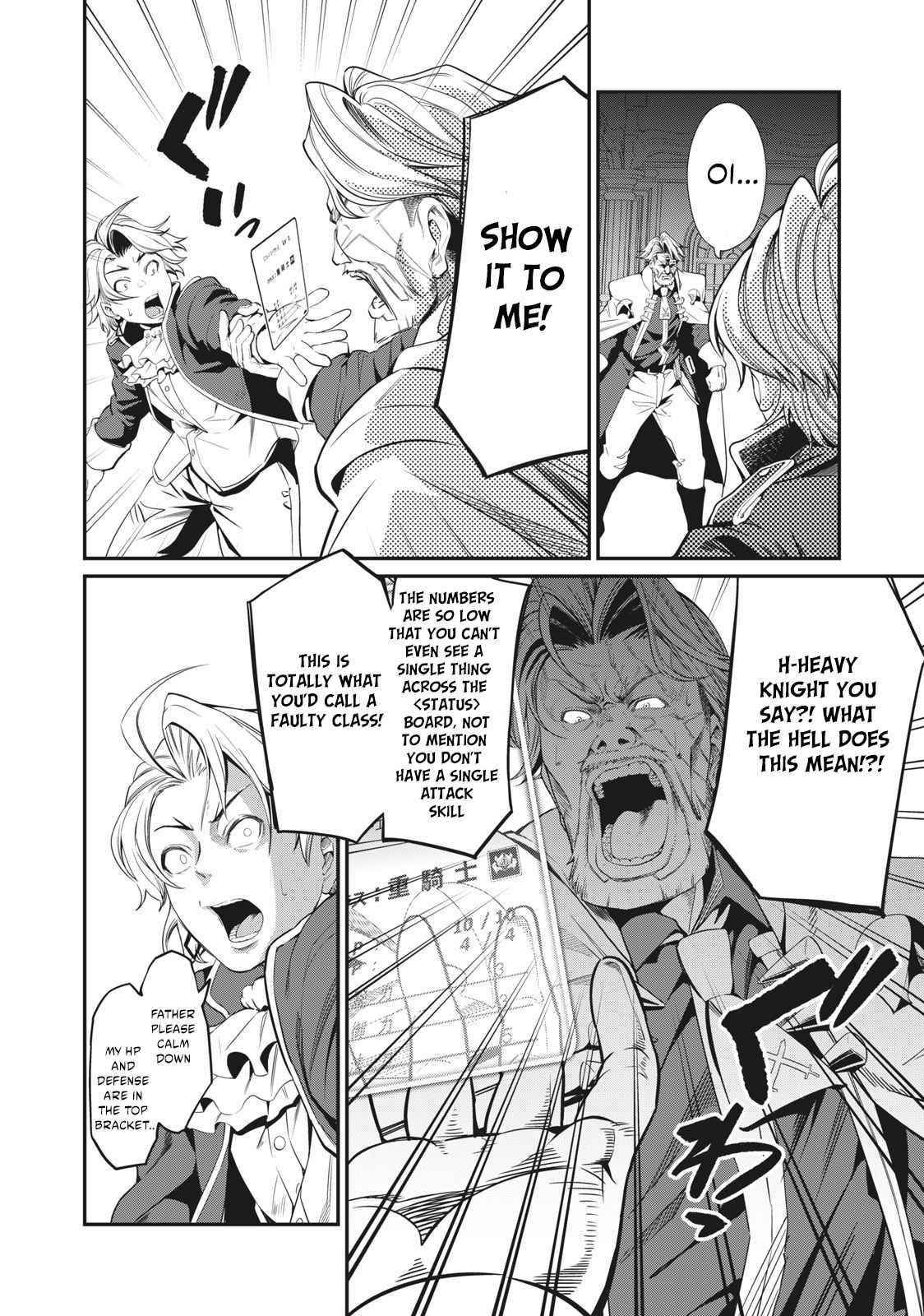 The Exiled Reincarnated Heavy Knight Is Unrivaled In Game Knowledge Chapter 1.1 - Page 8