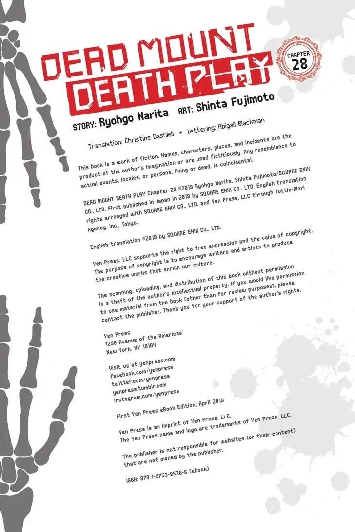 Dead Mount Death Play Chapter 28 - Page 28