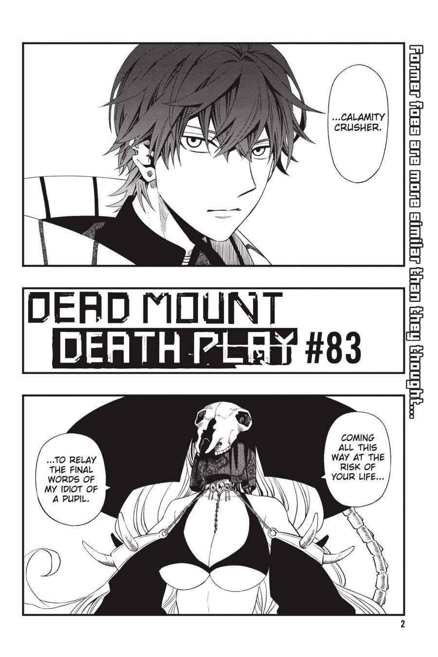 Dead Mount Death Play Chapter 83 - Page 3