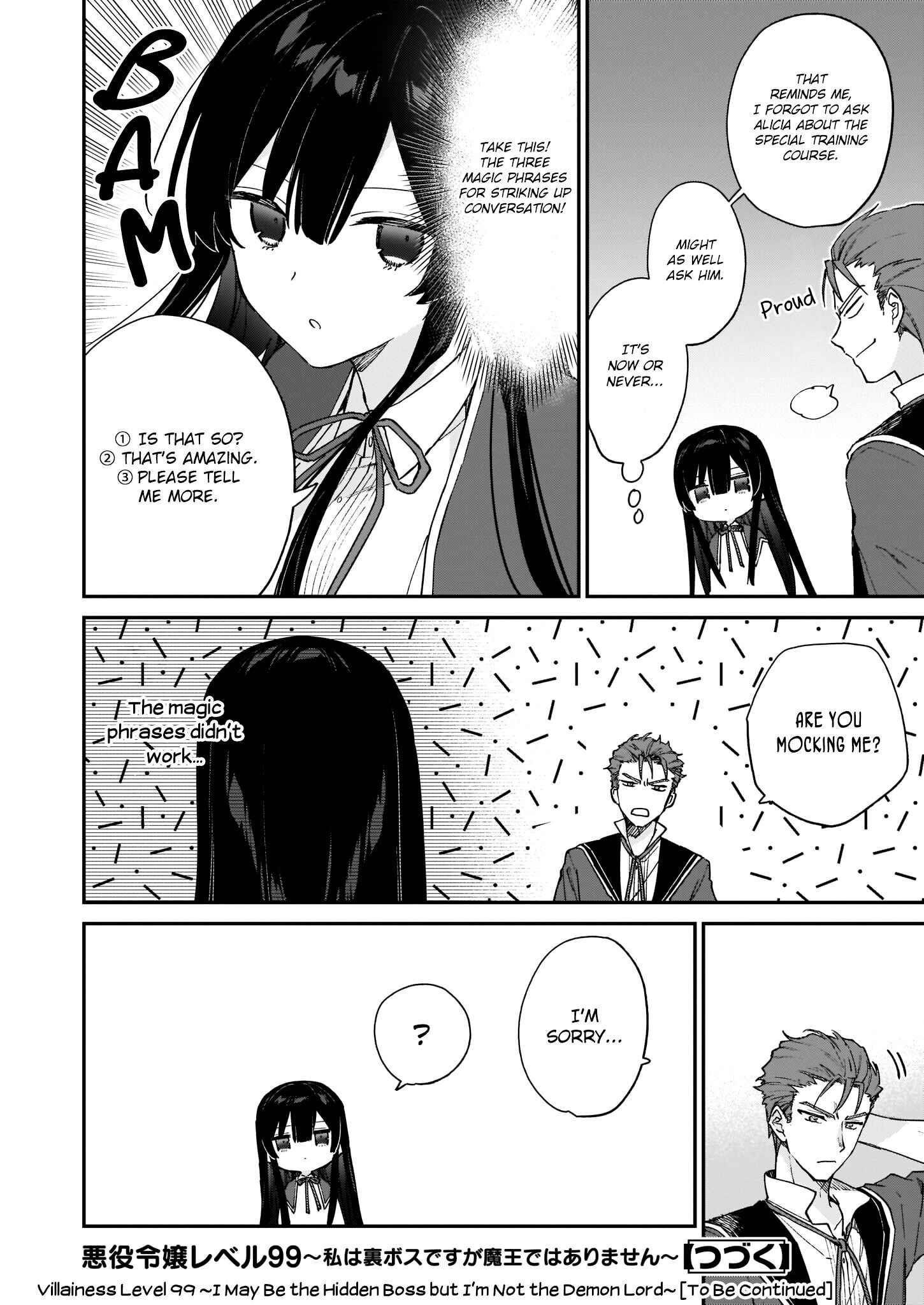 Villainess Level 99 ~I May Be The Hidden Boss But I’m Not The Demon Lord~ Chapter 10.1 - Page 12