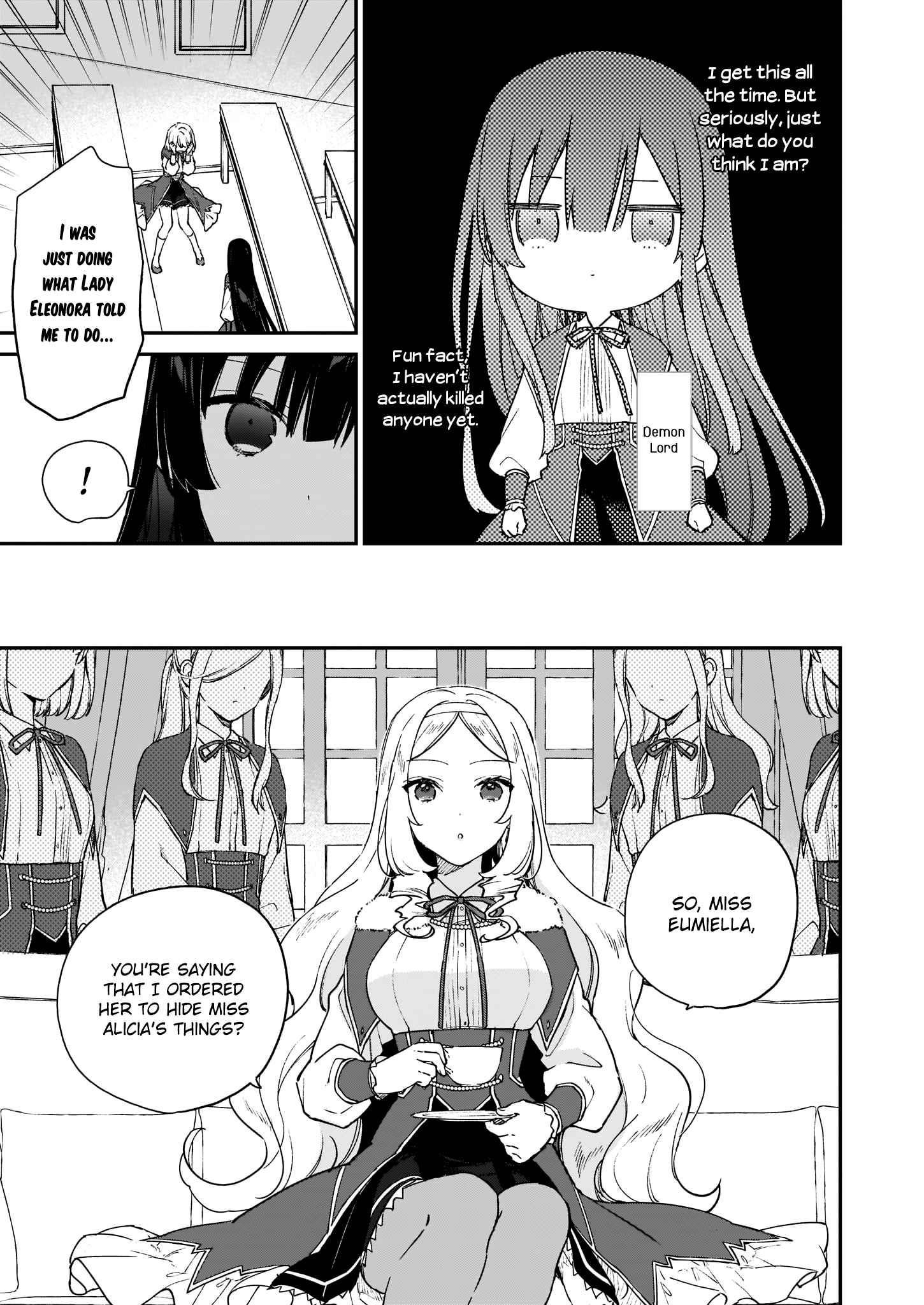 Villainess Level 99 ~I May Be The Hidden Boss But I’m Not The Demon Lord~ Chapter 12.1 - Page 9