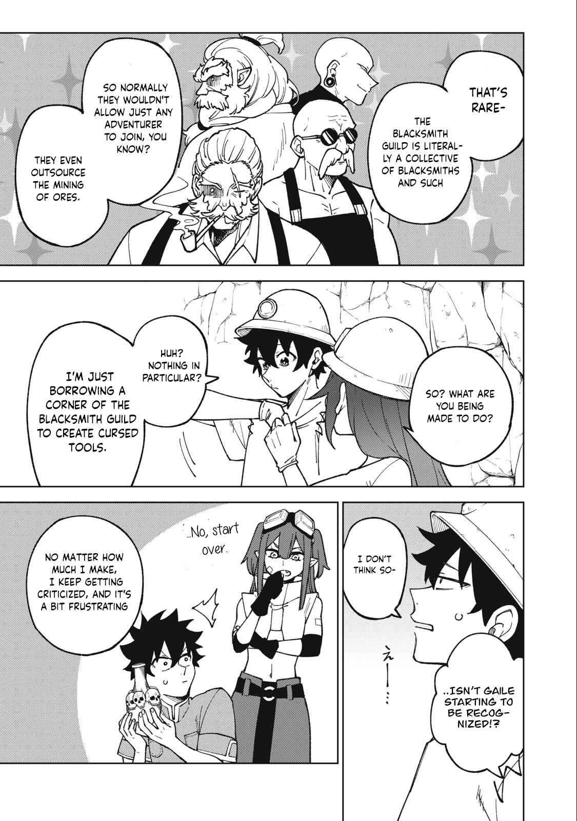 My S-Rank Party Fired Me for Being a Cursificer ~ I Can Only Make “Cursed Items”, but They’re Artifact Class! Chapter 18.2 - Page 3