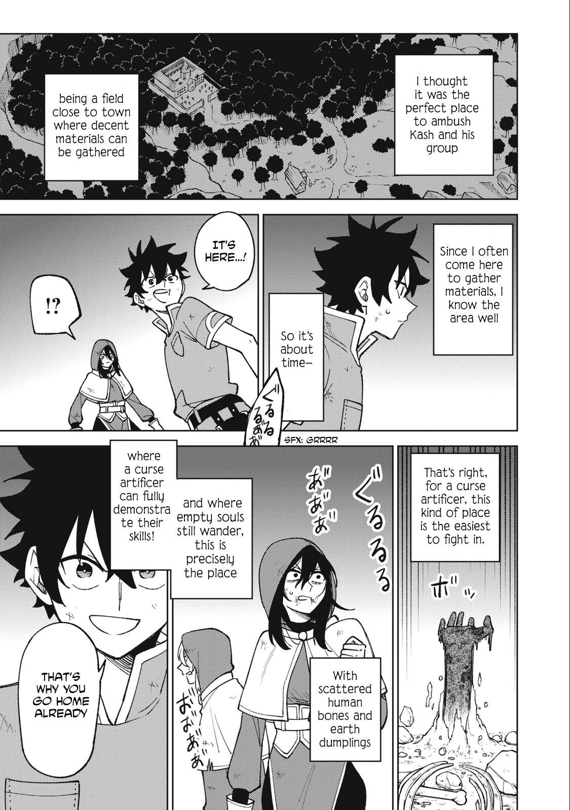 My S-Rank Party Fired Me for Being a Cursificer ~ I Can Only Make “Cursed Items”, but They’re Artifact Class! Chapter 25.3 - Page 9