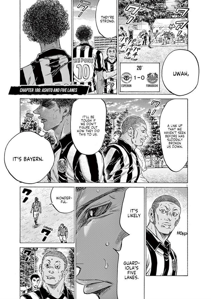 Ao Ashi Chapter 186 - Page 2