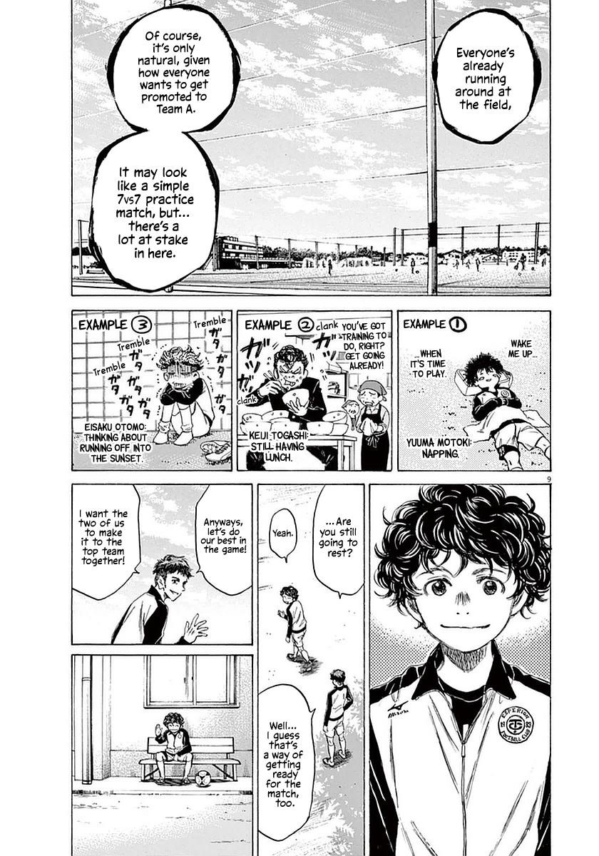 Ao Ashi Chapter 27 - Page 9