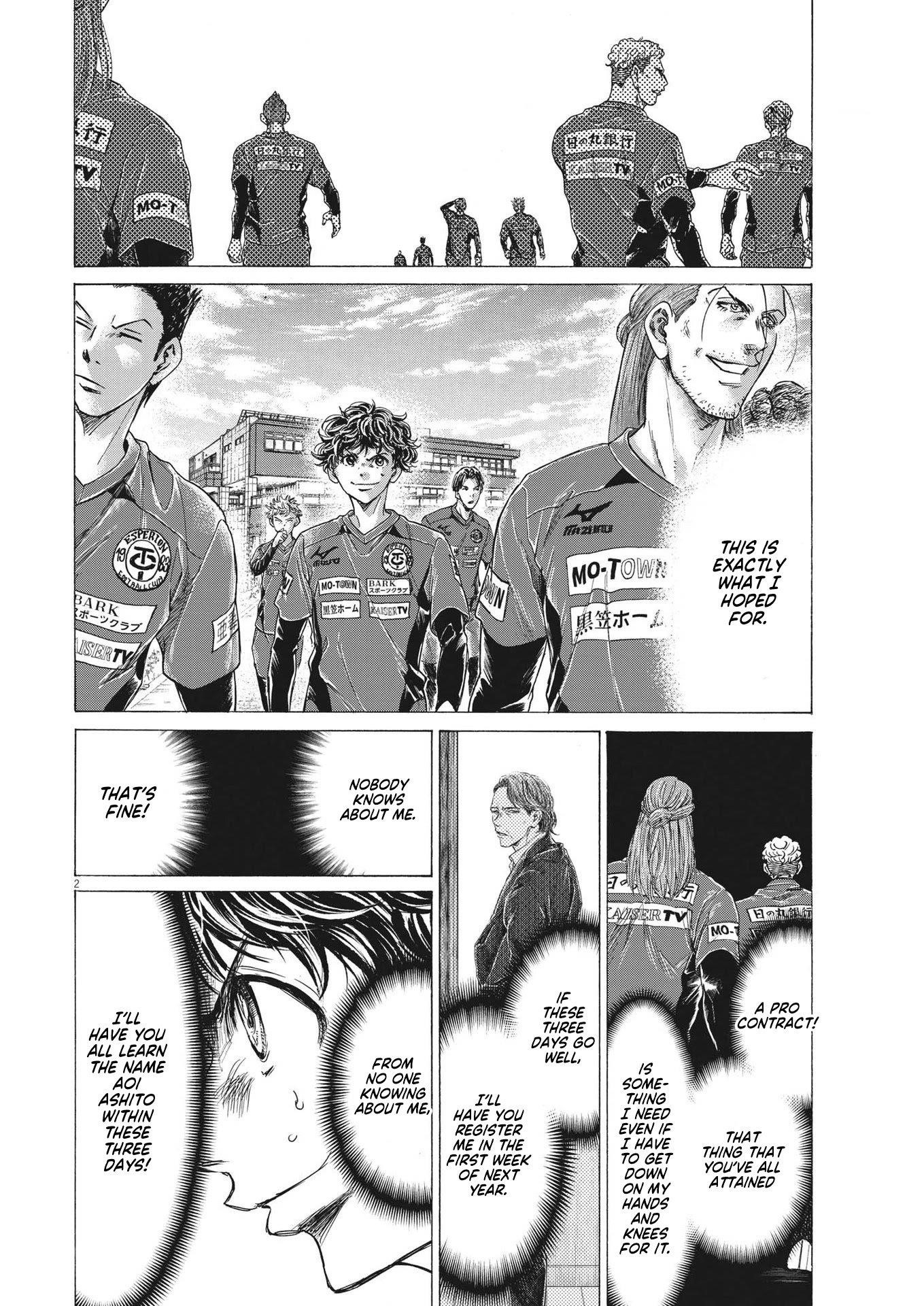 Ao Ashi Chapter 284 - Page 3