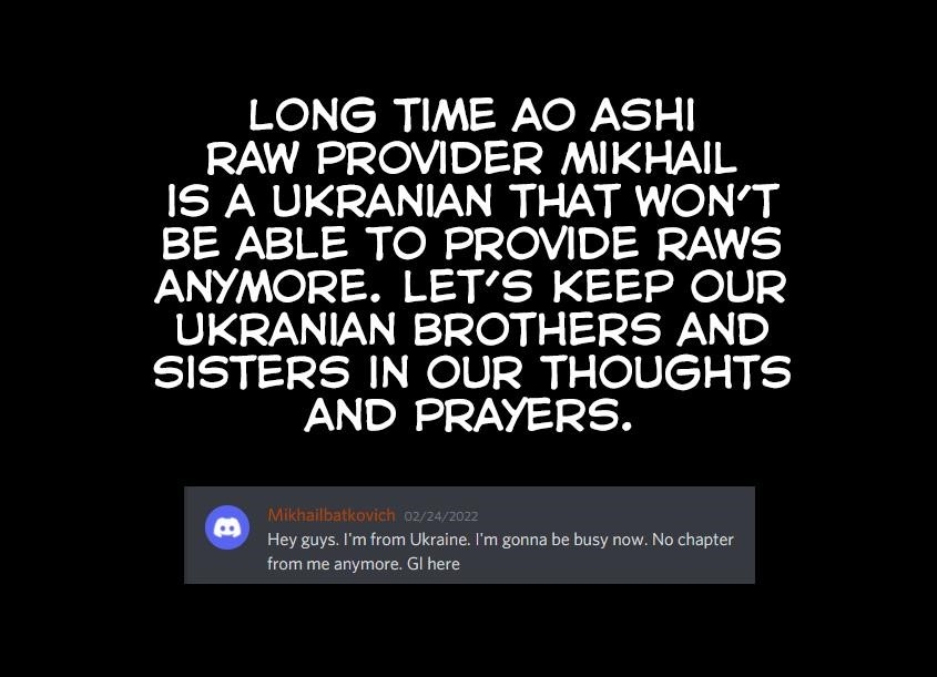 Ao Ashi Chapter 285 - Page 1