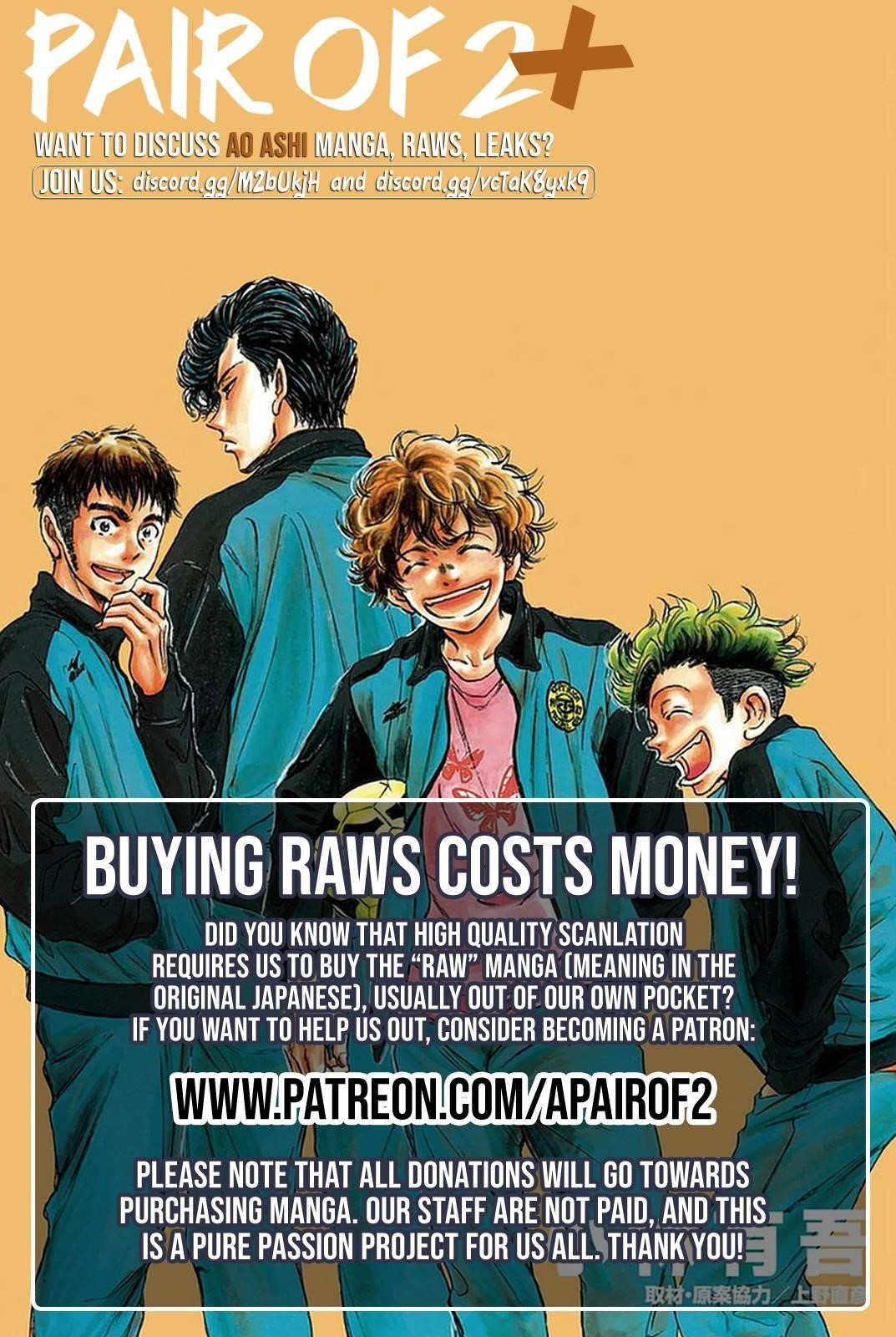 Ao Ashi Chapter 310 - Page 20