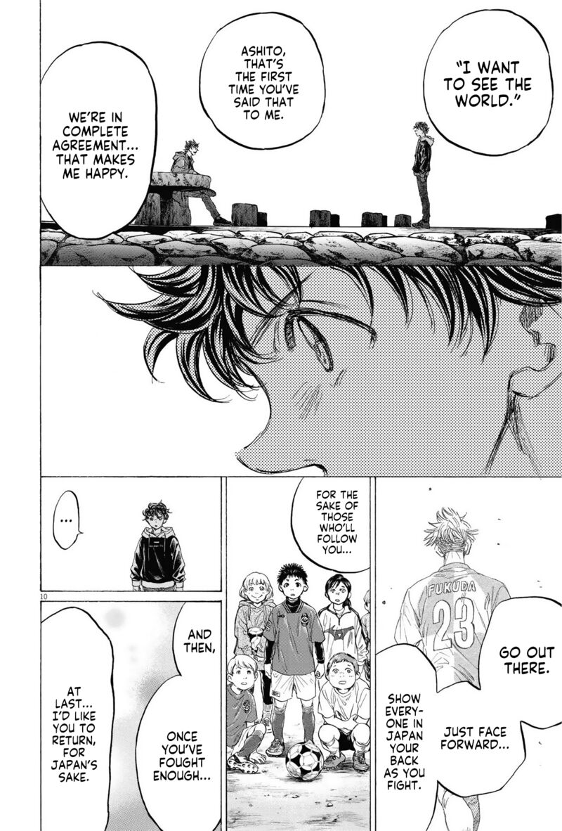 Ao Ashi Chapter 337 - Page 10