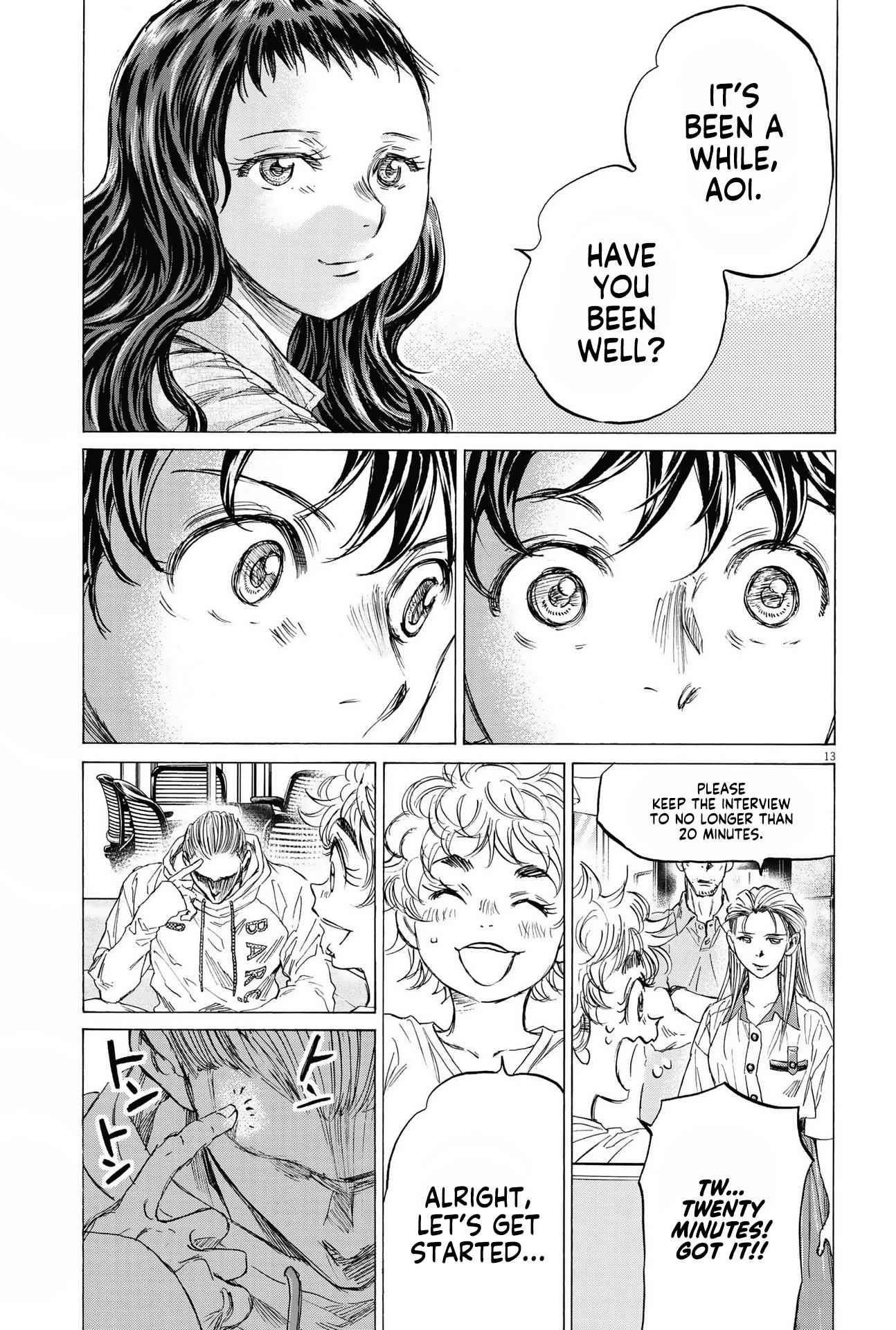 Ao Ashi Chapter 340 - Page 13