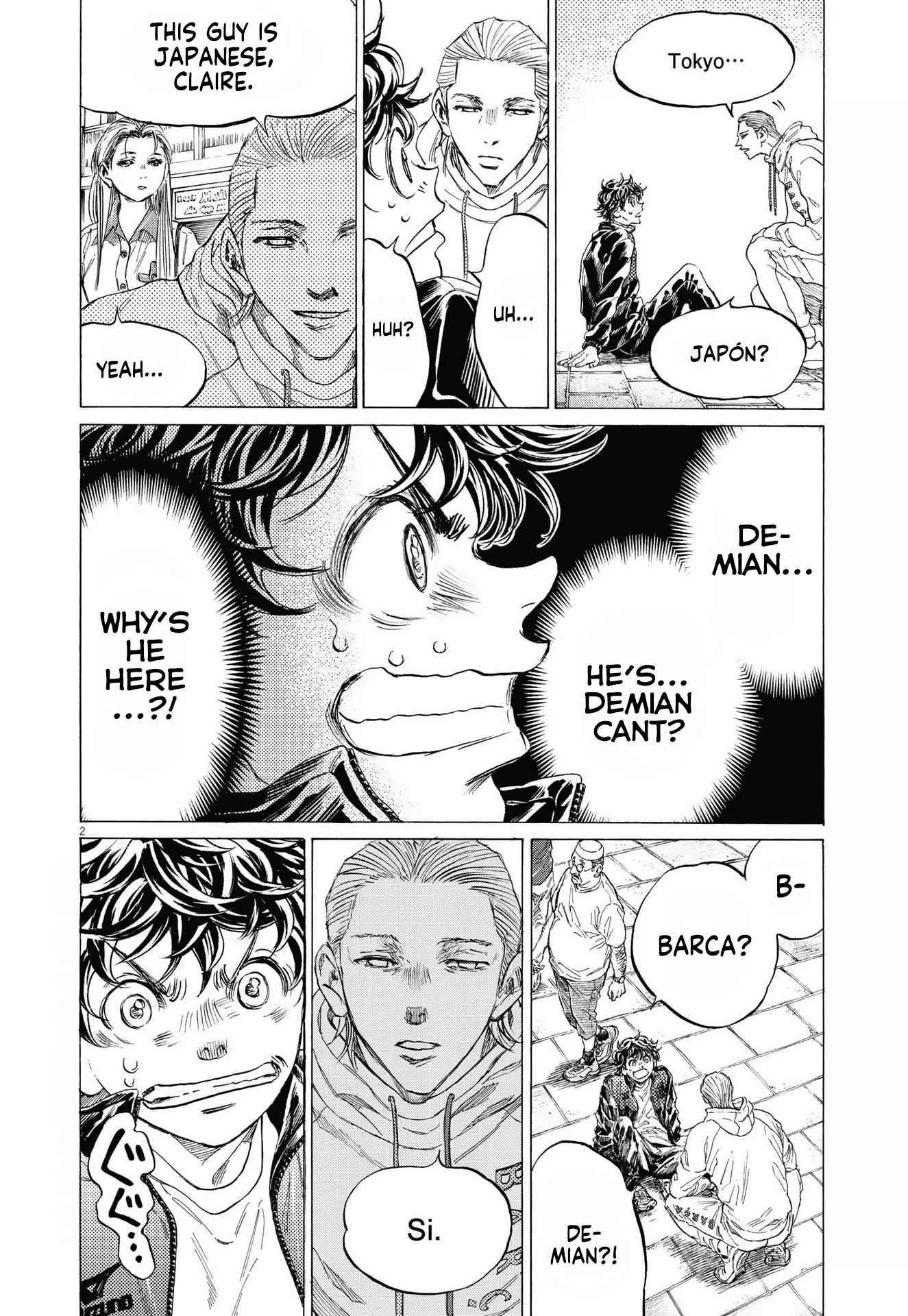 Ao Ashi Chapter 340 - Page 2