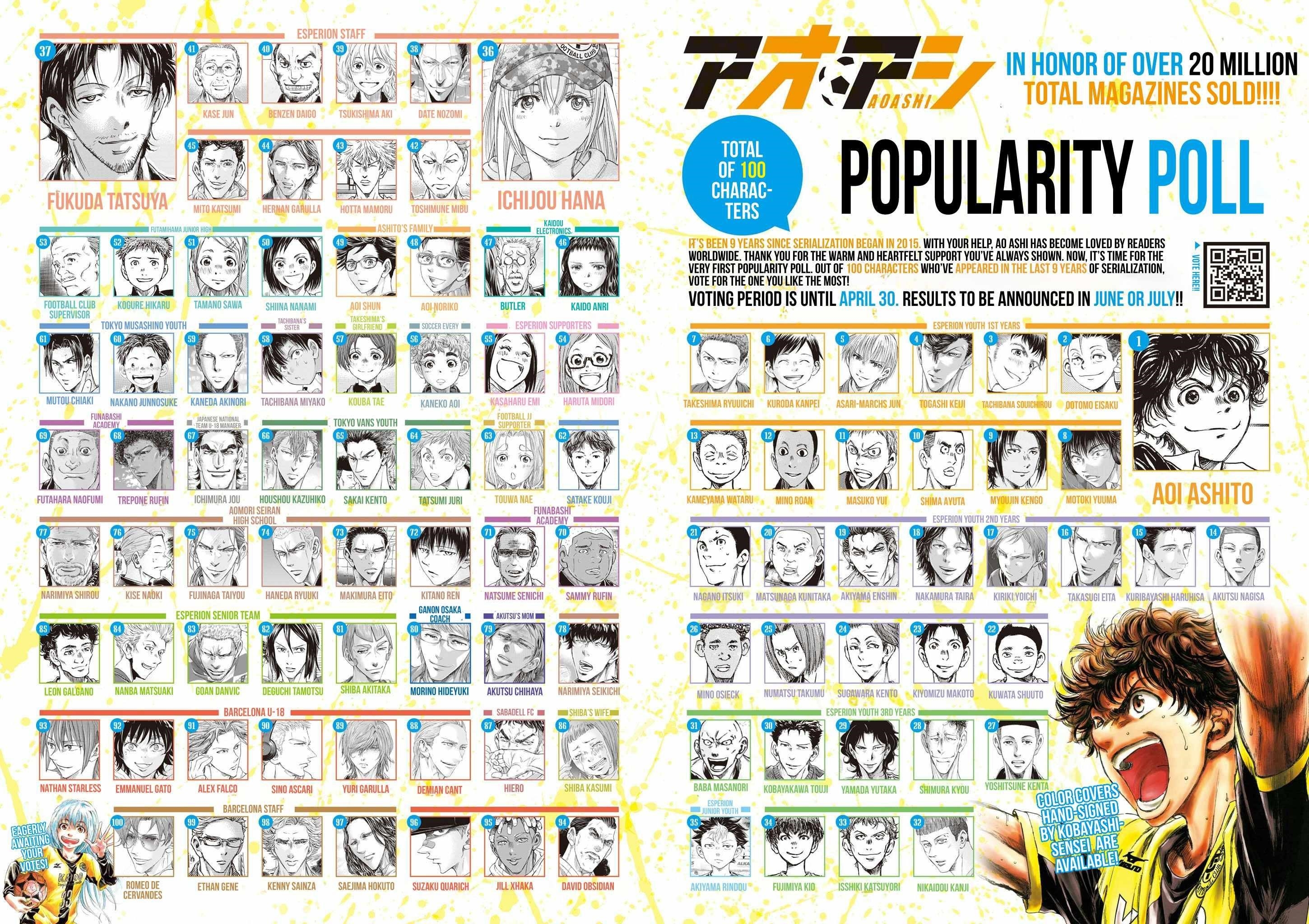 Ao Ashi Chapter 366 - Page 1