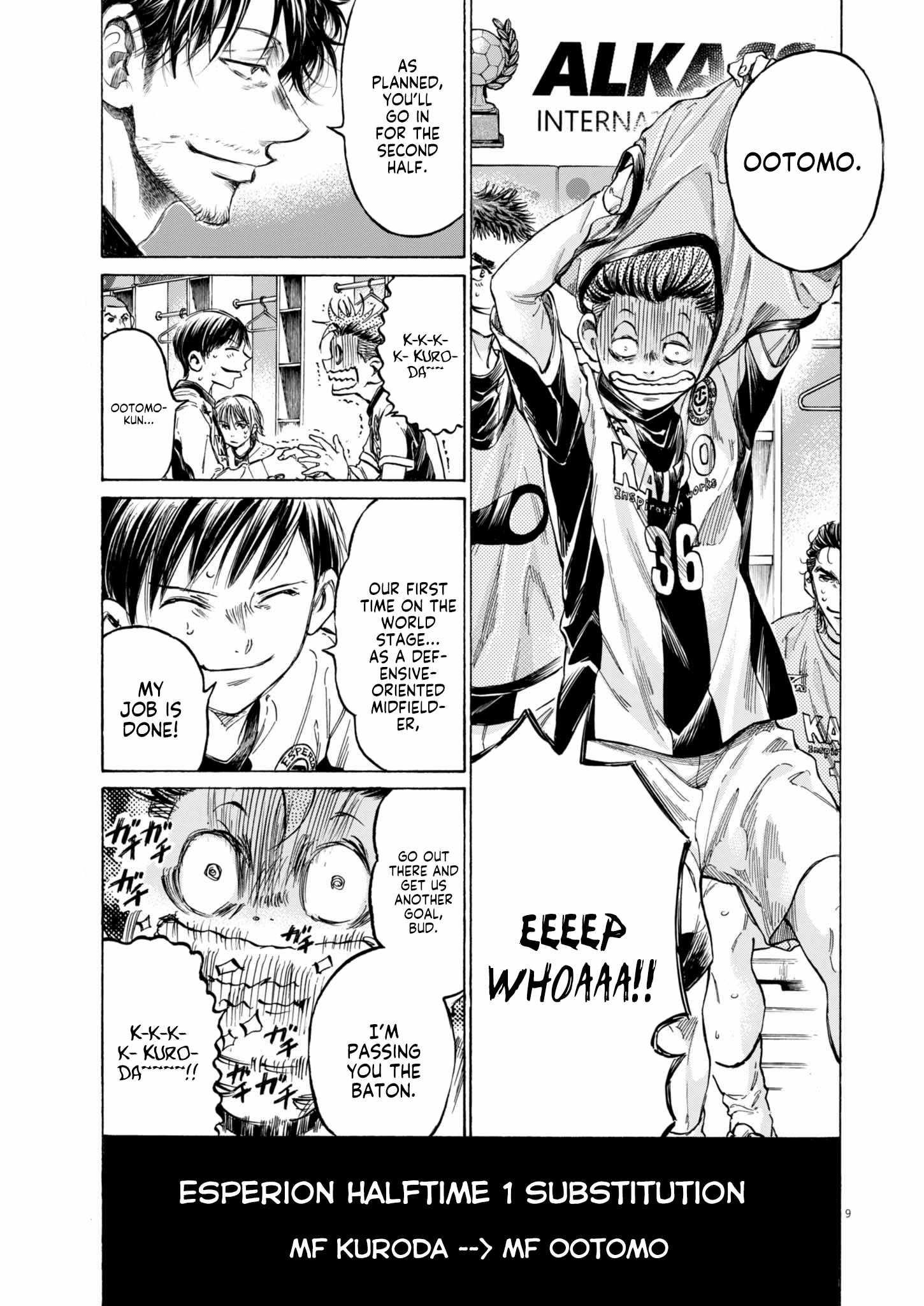 Ao Ashi Chapter 368 - Page 9