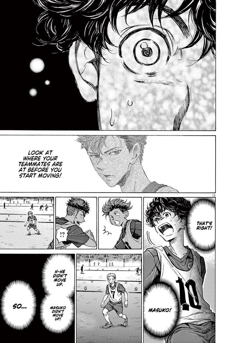 Ao Ashi Chapter 67 - Page 13