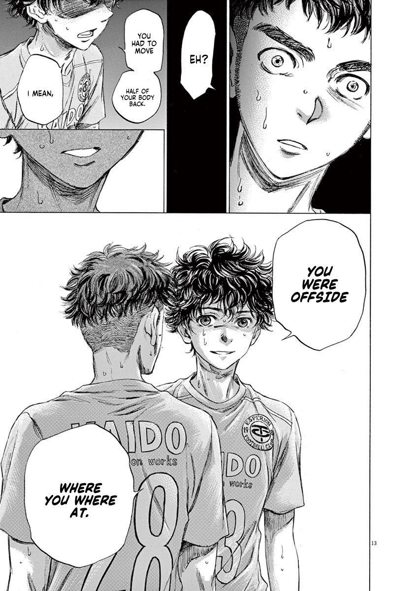 Ao Ashi Chapter 82 - Page 14