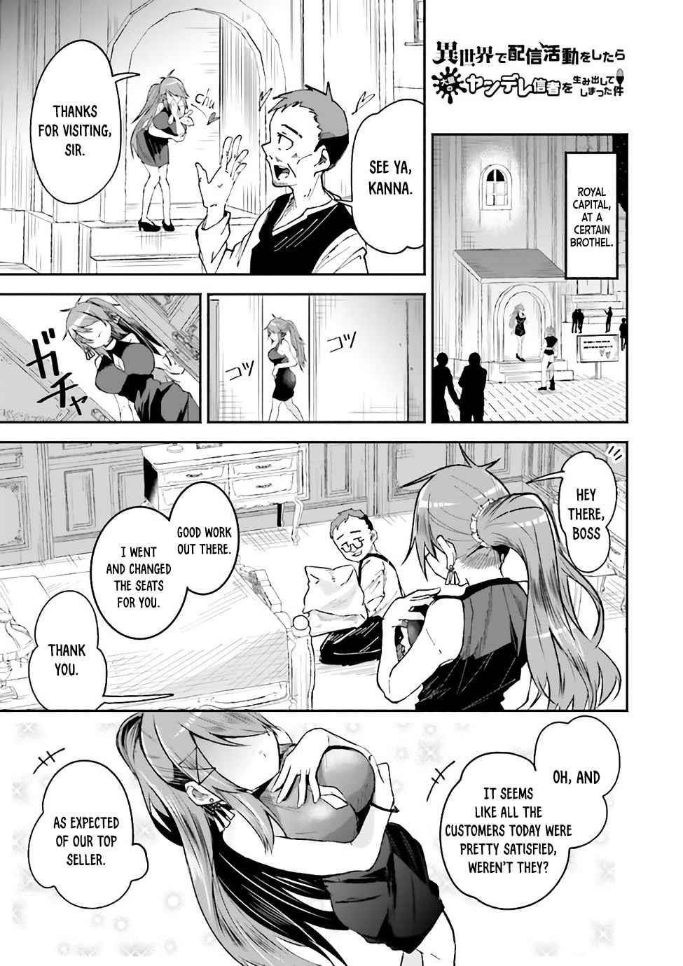 The Case In Which Streaming In Another World Led To The Creation Of A Massive Yandere Following Chapter 9 - Page 1