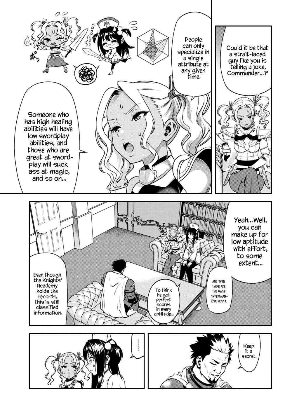 Older Elite Knight Is Cute Only In Front Of Me Chapter 10.1 - Page 9