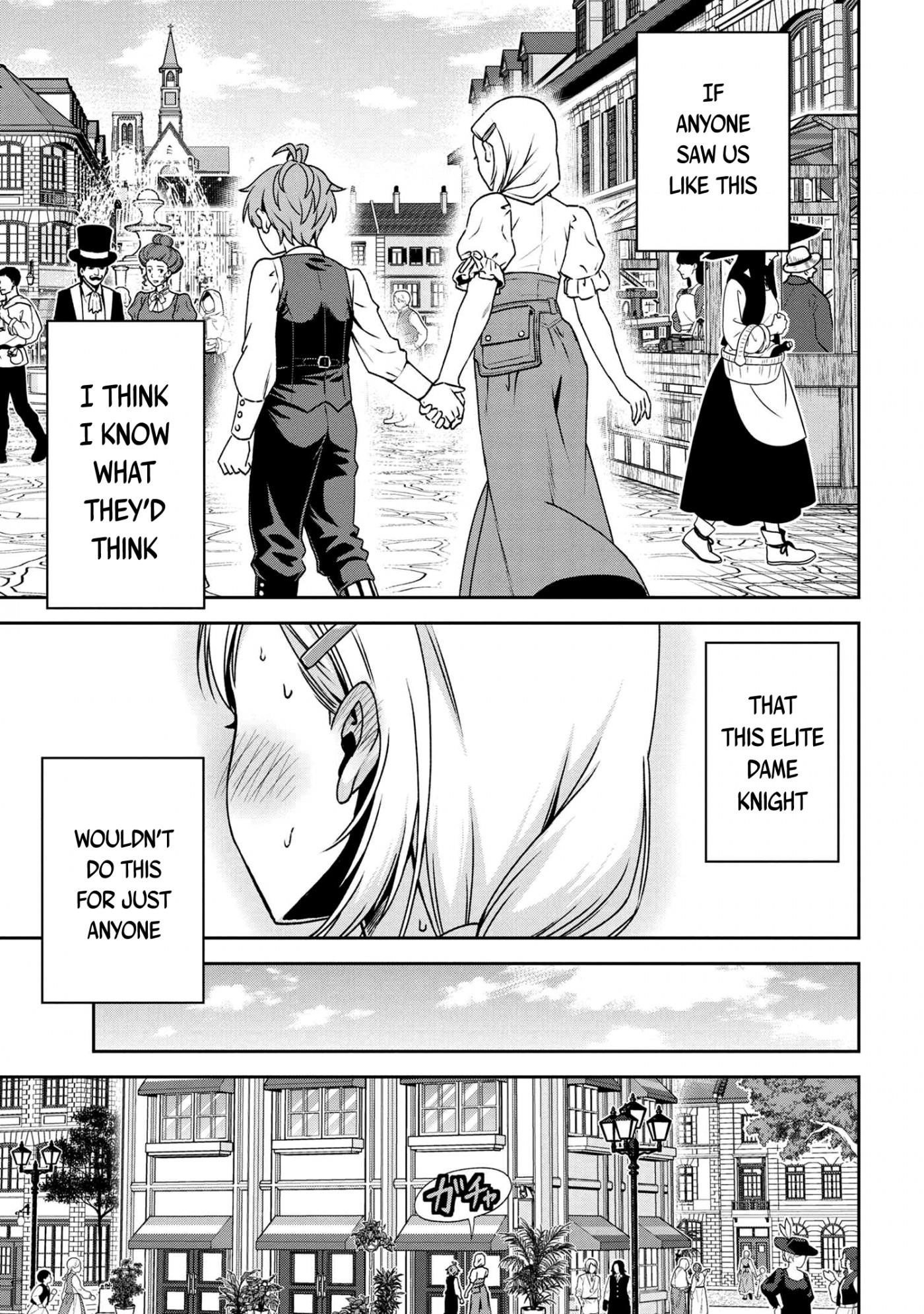 Older Elite Knight Is Cute Only In Front Of Me Chapter 16.1 - Page 9