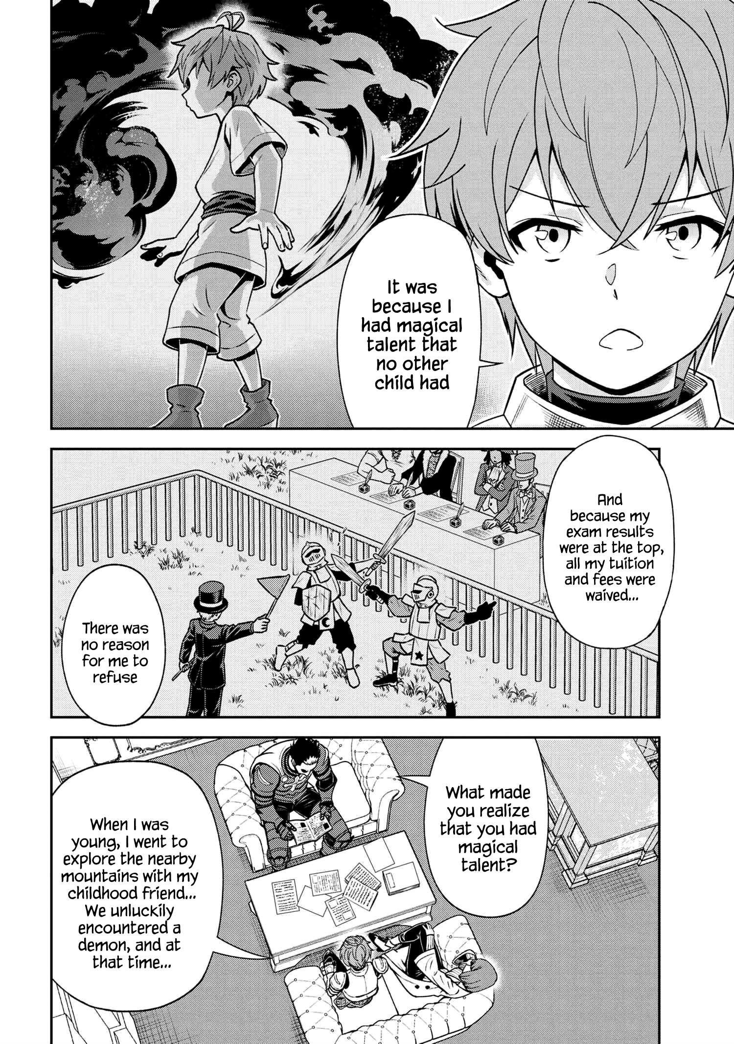 Older Elite Knight Is Cute Only In Front Of Me Chapter 18.2 - Page 3