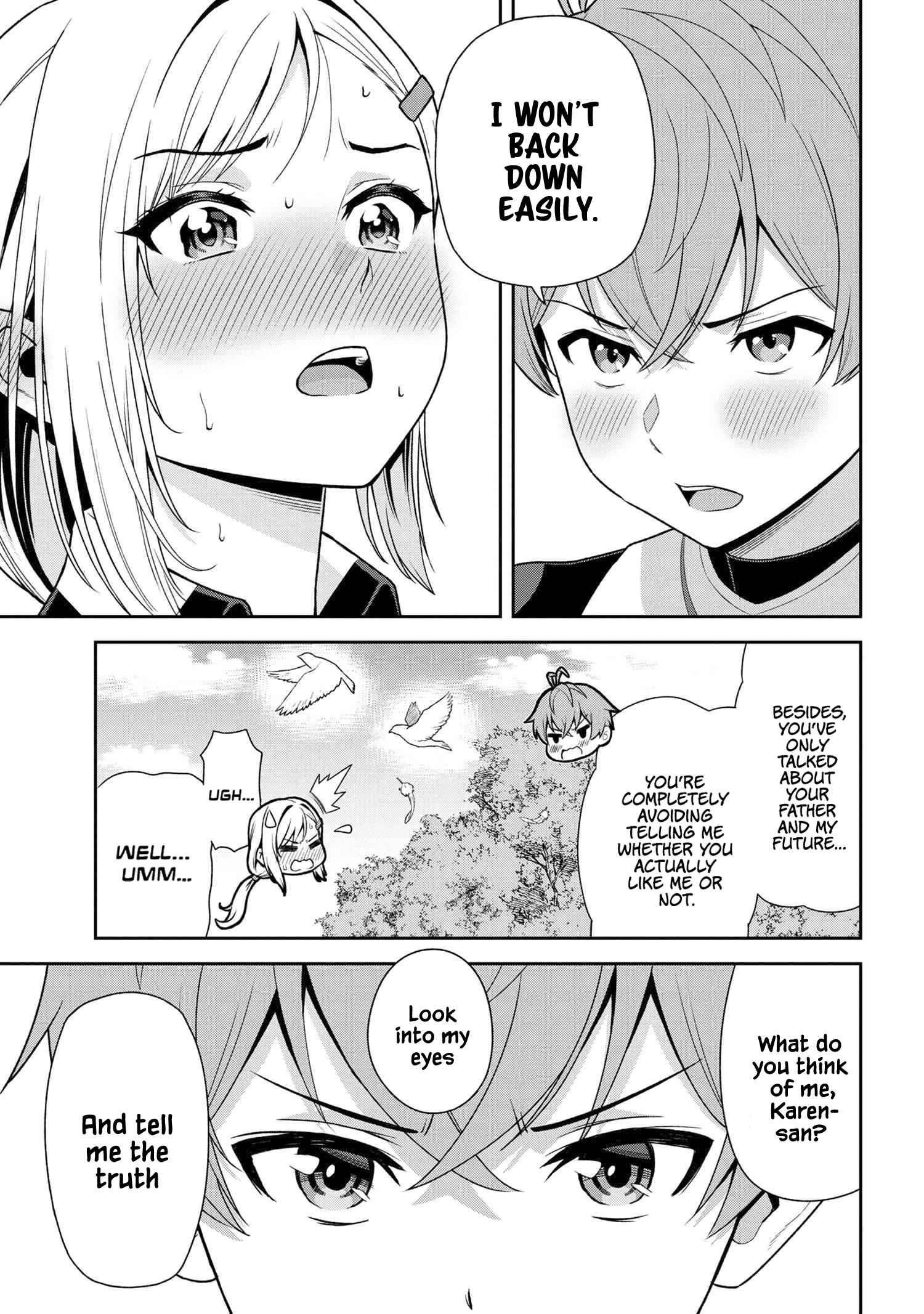 Older Elite Knight Is Cute Only In Front Of Me Chapter 25.2 - Page 11