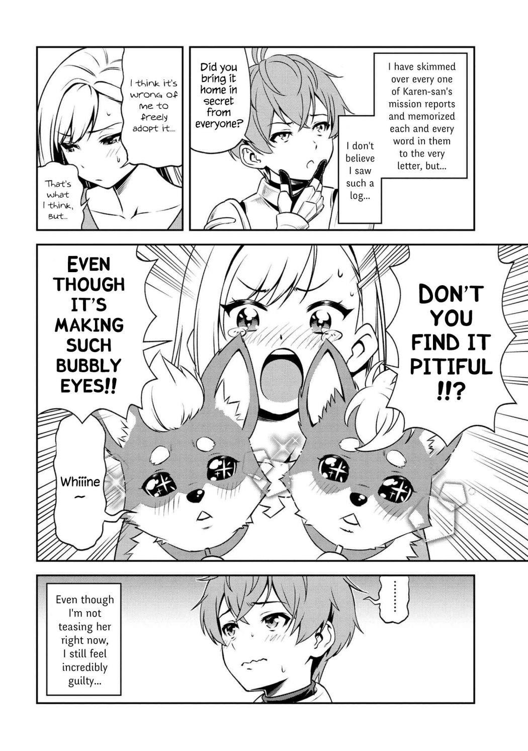 Older Elite Knight Is Cute Only In Front Of Me Chapter 5.1 - Page 8