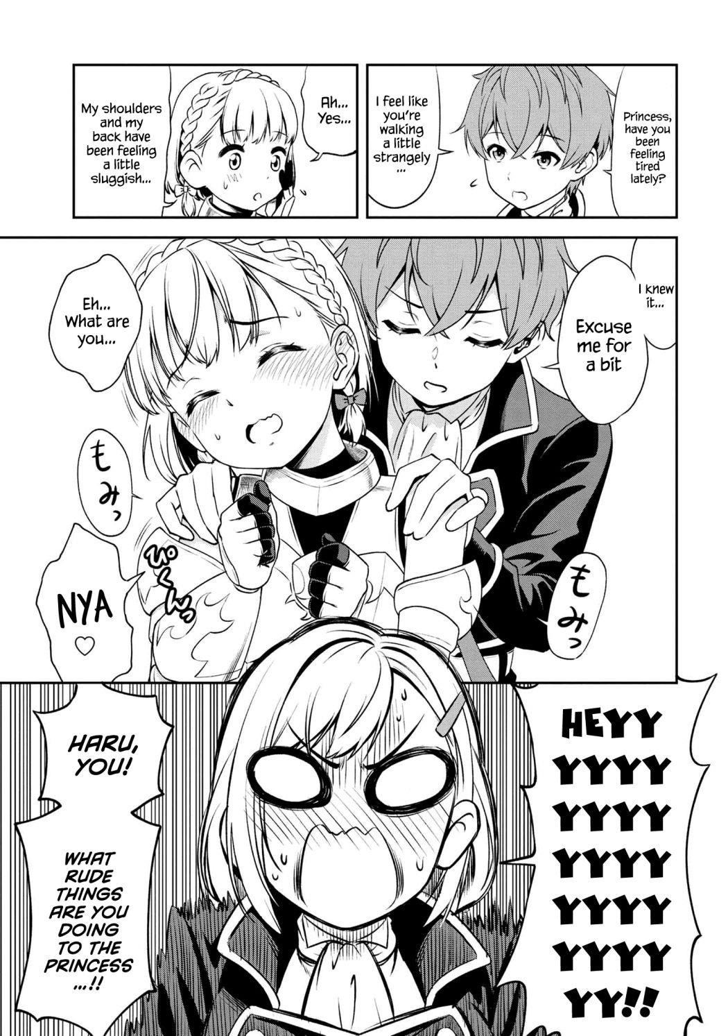 Older Elite Knight Is Cute Only In Front Of Me Chapter 6.2 - Page 10