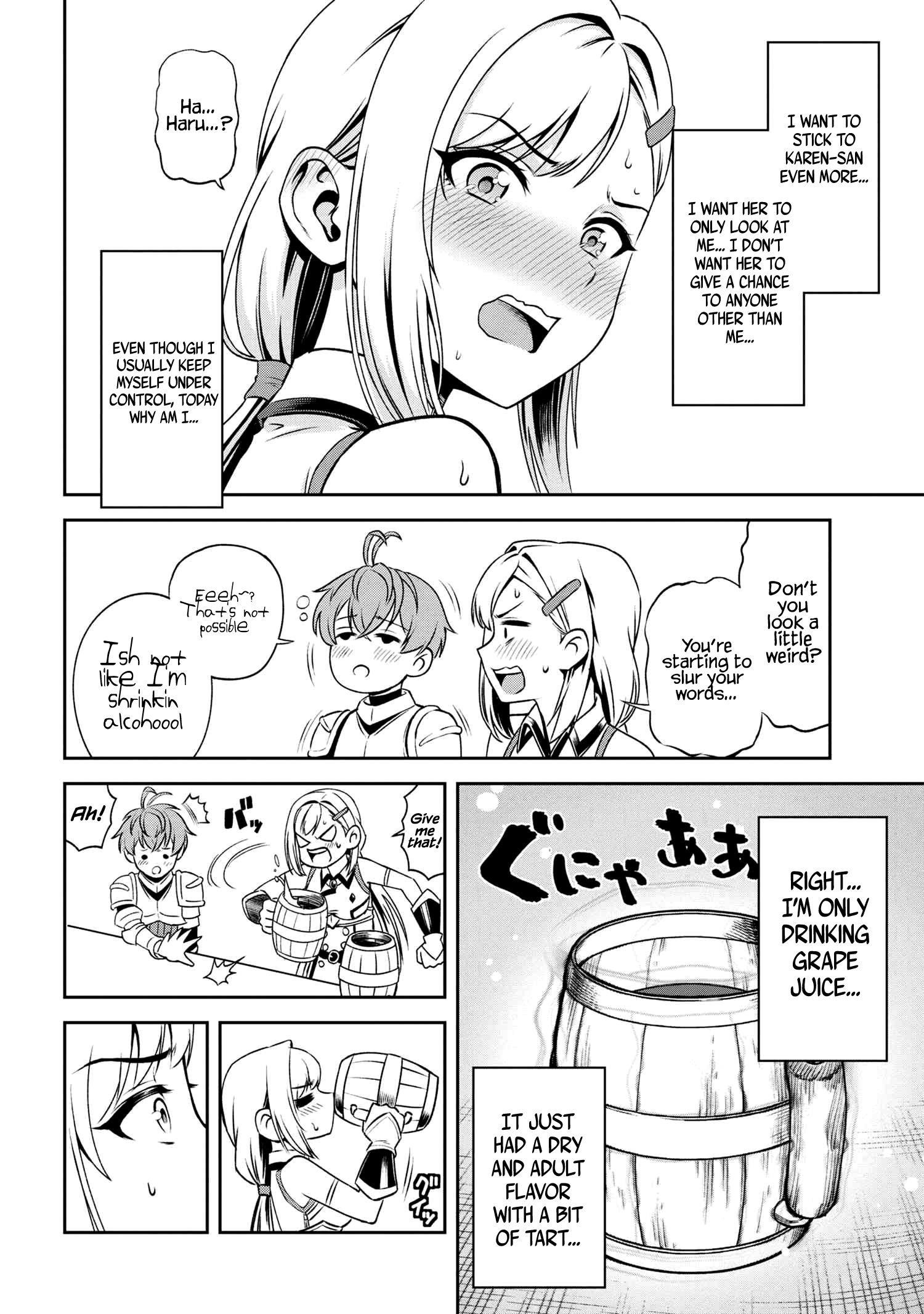 Older Elite Knight Is Cute Only In Front Of Me Chapter 8.1 - Page 8