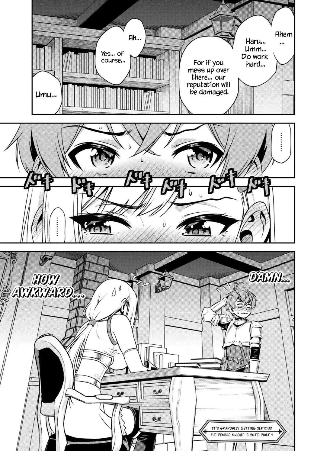 Older Elite Knight Is Cute Only In Front Of Me Chapter 9.1 - Page 11