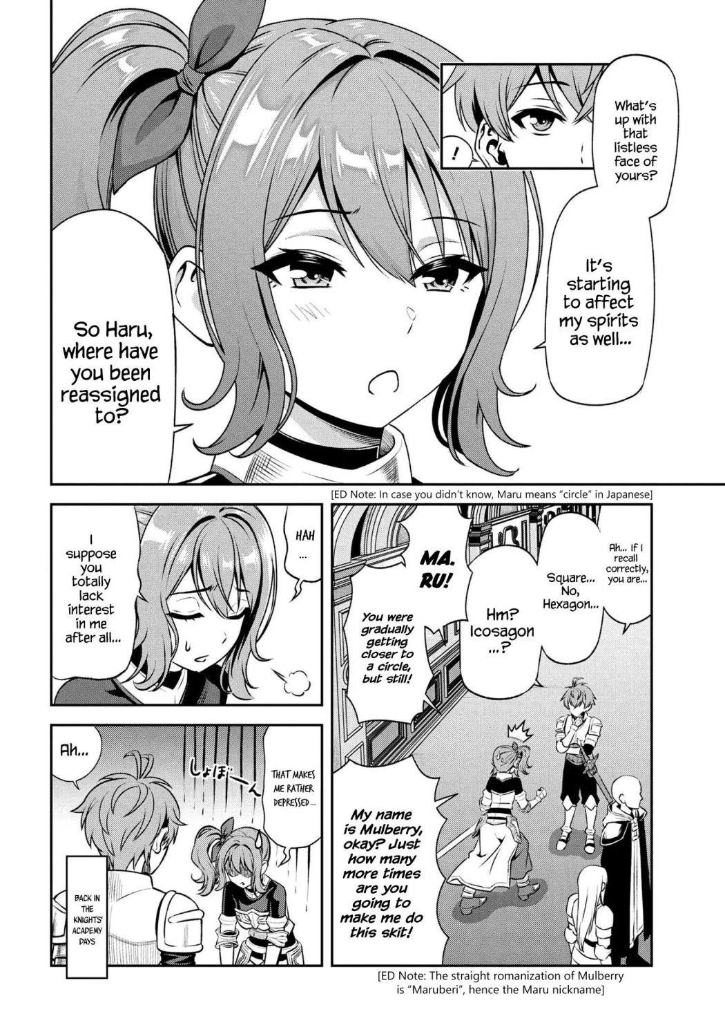 Older Elite Knight Is Cute Only In Front Of Me Chapter 9.1 - Page 6