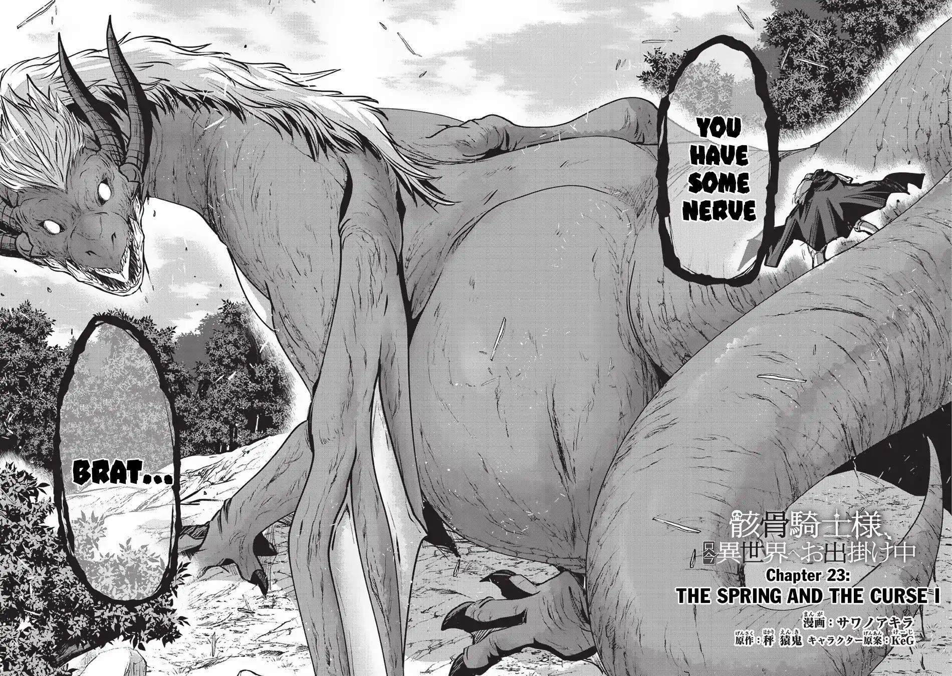 Gaikotsu Kishi-Sama, Tadaima Isekai E Odekake-Chuu Chapter 23 - Page 2