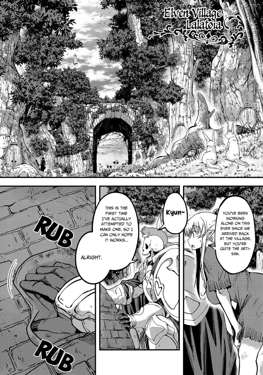 Gaikotsu Kishi-Sama, Tadaima Isekai E Odekake-Chuu Chapter 34 - Page 1