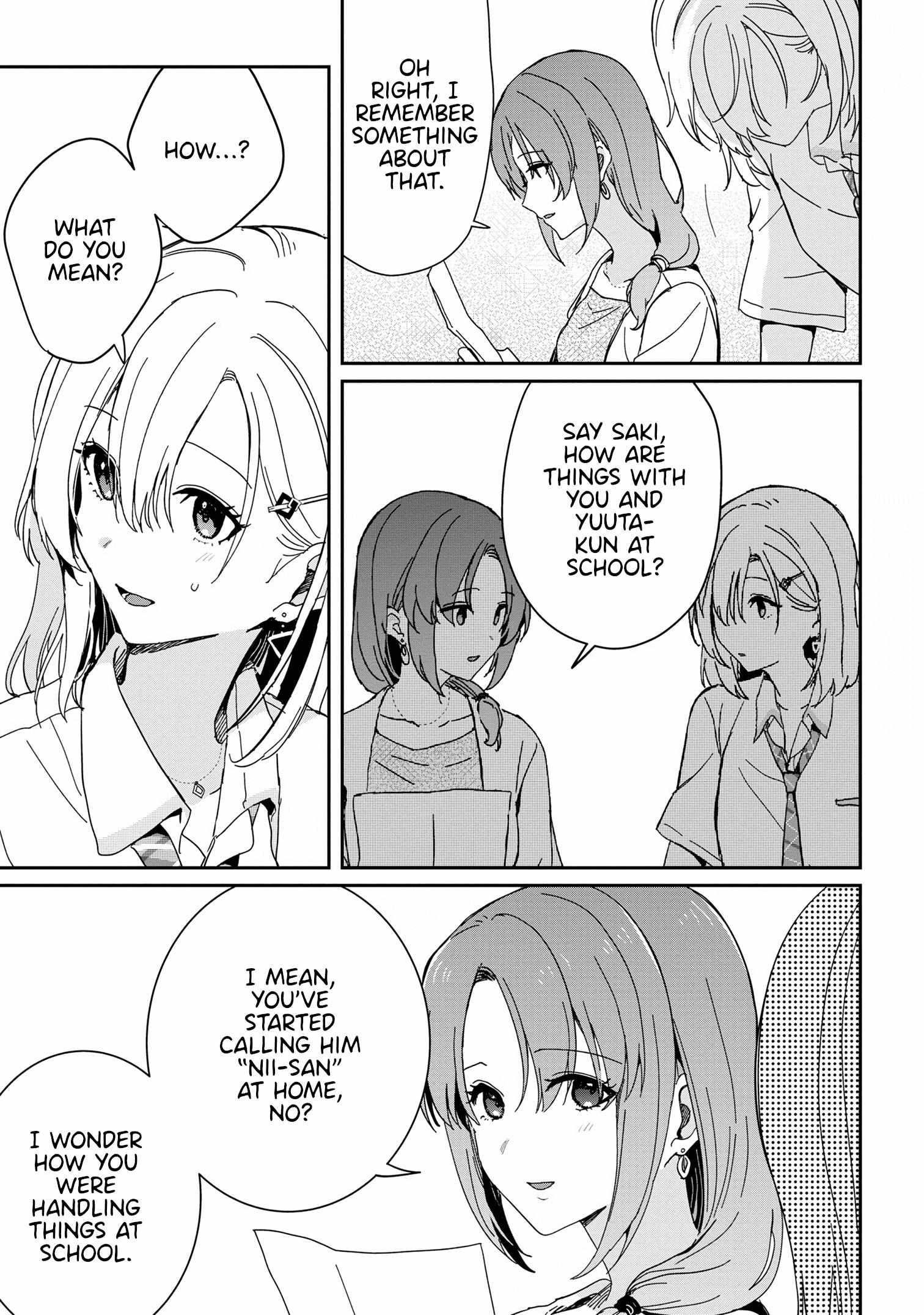 Gimai Seikatsu Chapter 18.1 - Page 7