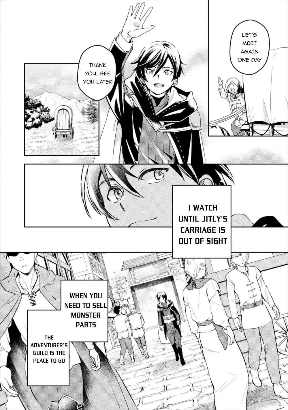 Isekai Tensei de Kenja ni Natte Boukensha Seikatsu Chapter 2.1 - Page 7