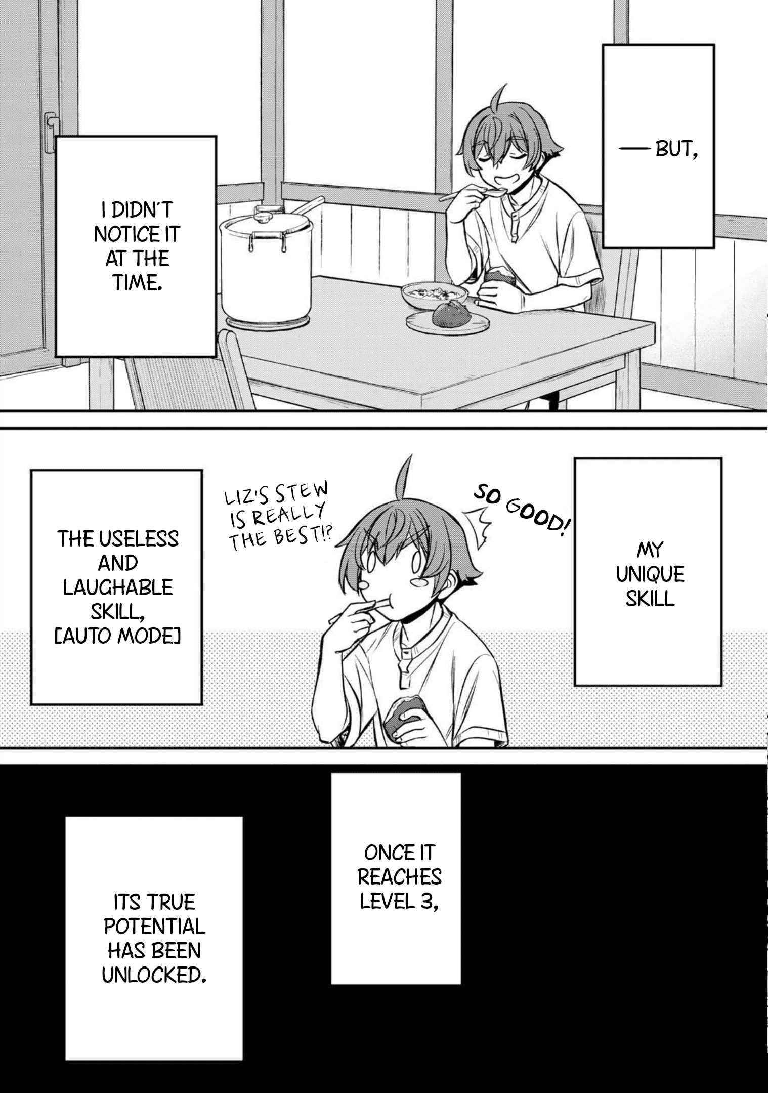 The Useless Skill [Auto Mode] Has Been Awakened ~Huh, Guild’s Scout, Didn’t You Say I Wasn’t Needed Anymore?~ Chapter 1 - Page 33