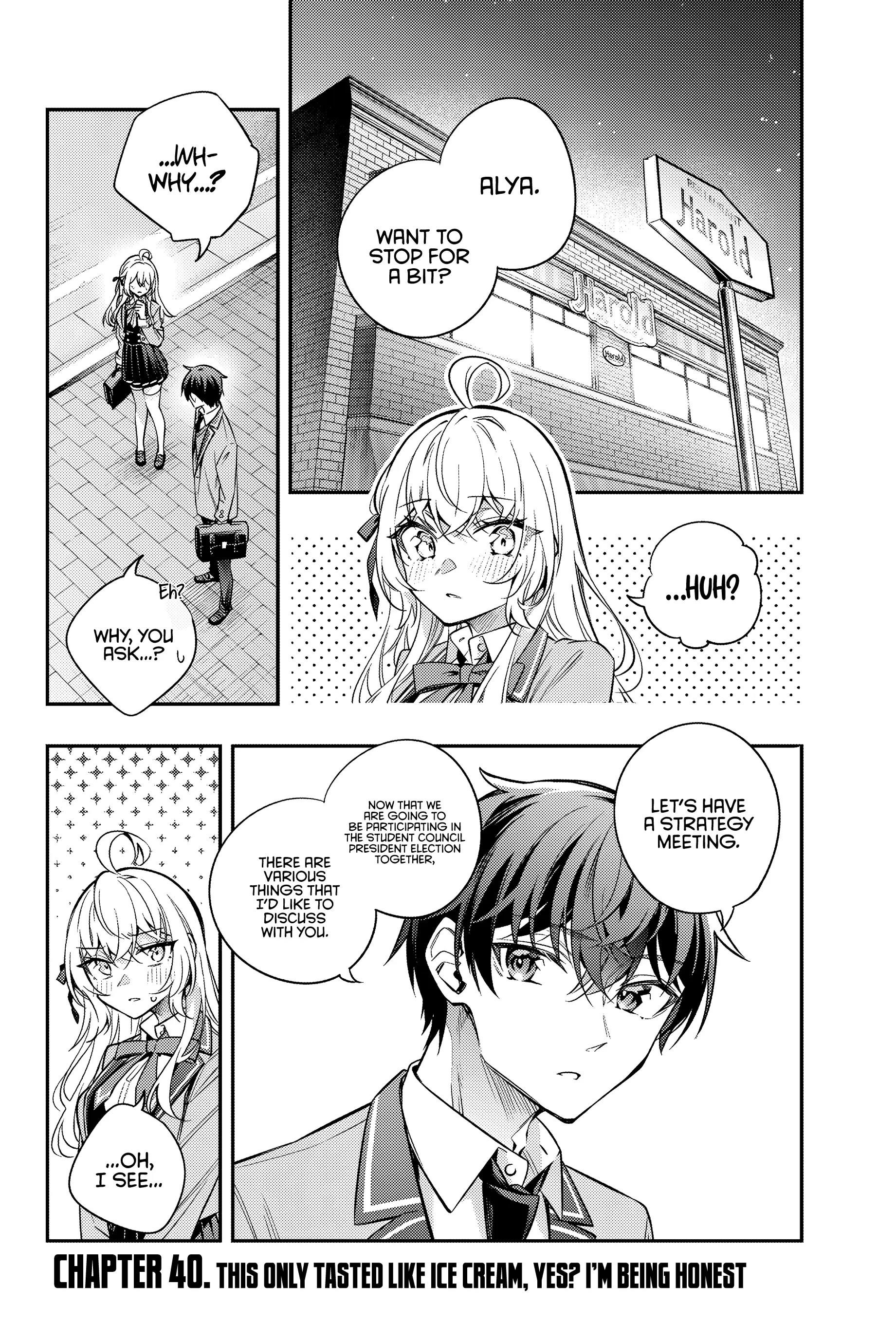 Alya Sometimes Hides Her Feelings In Russian Chapter 40 - Page 2