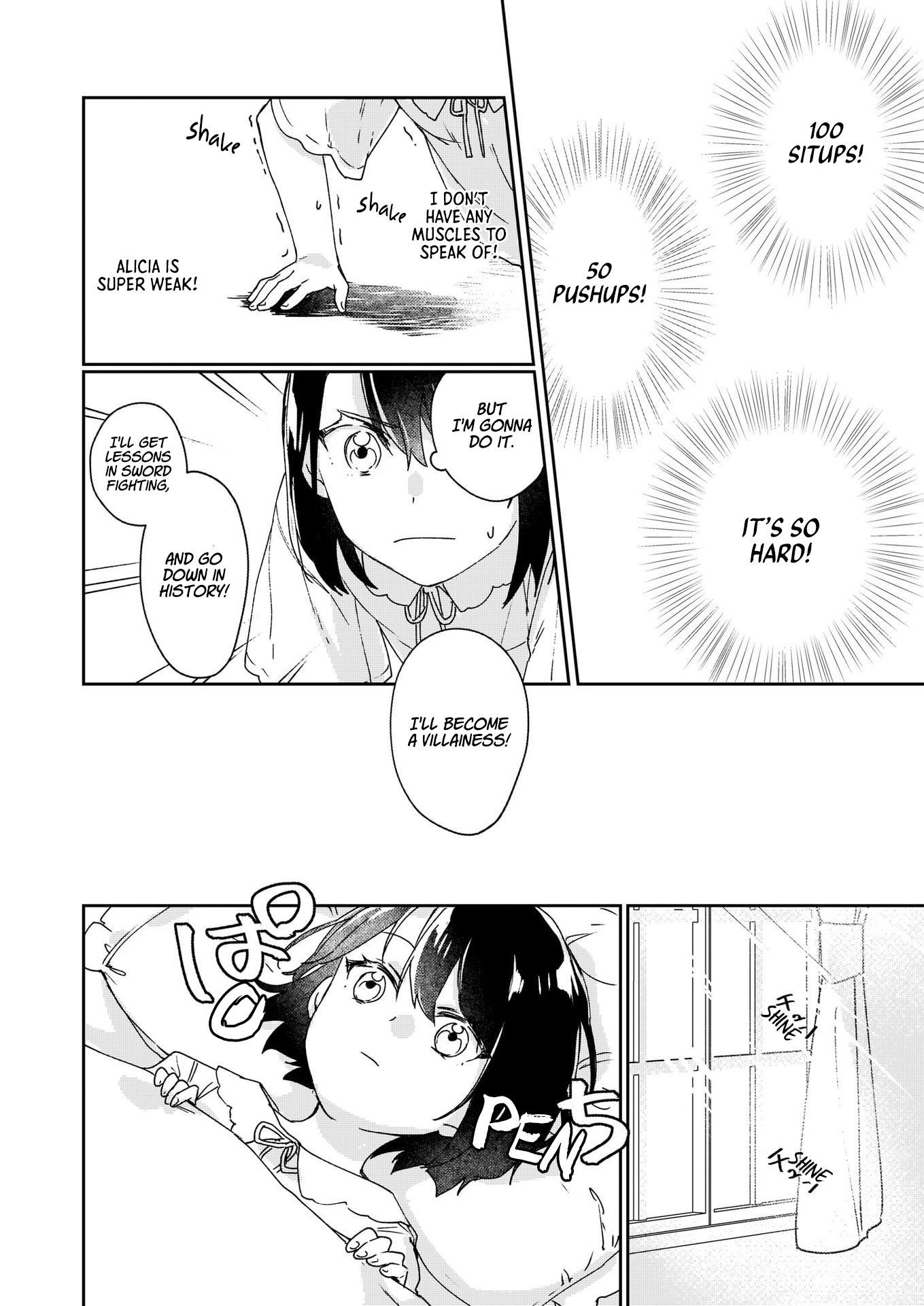 I’ll Become a Villainess That Will Go Down in History ― The More of a Villainess I Become, the More the Prince Will Dote on Me Chapter 1 - Page 12