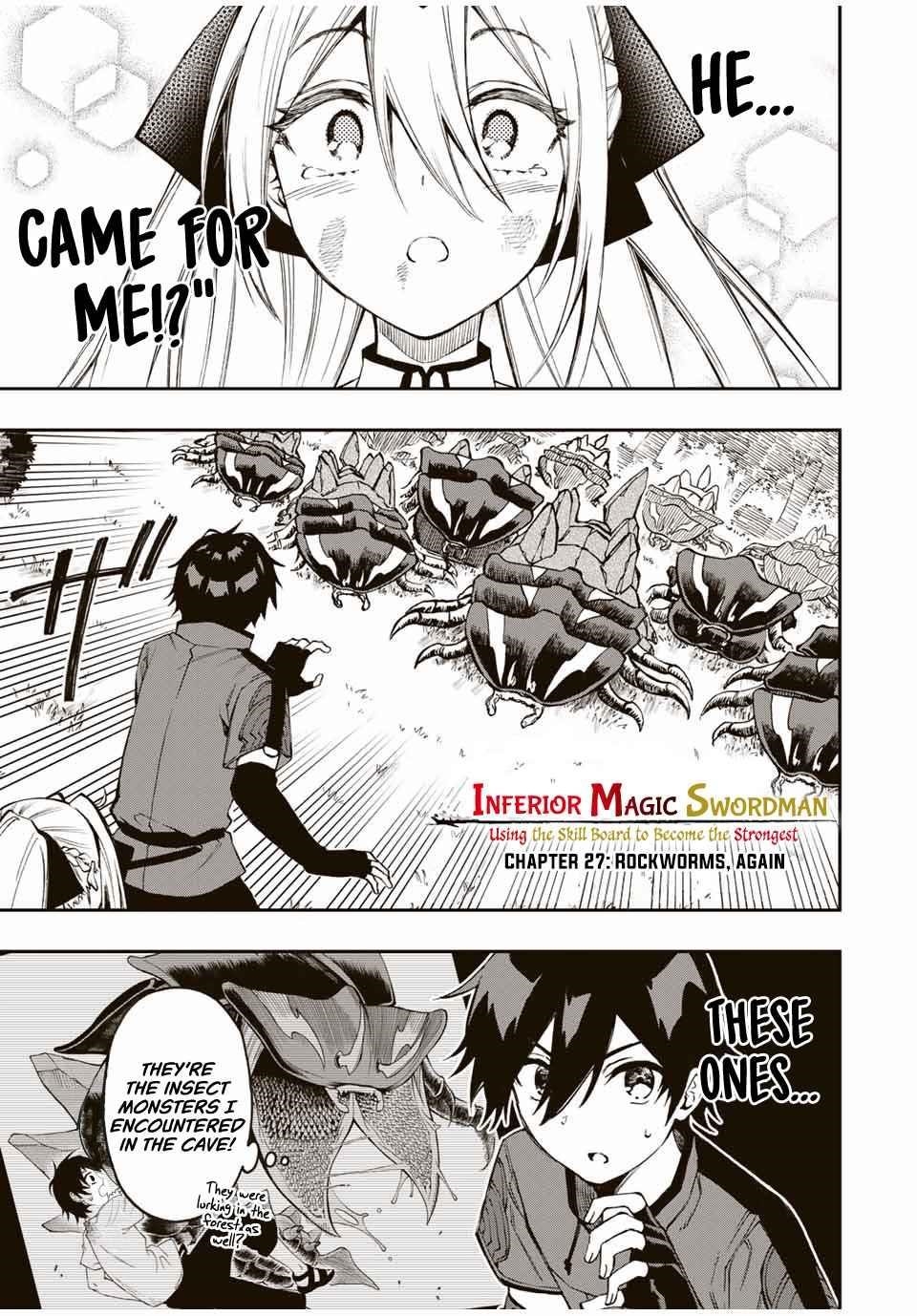 The Reincarnated Inferior Magic Swordsman Chapter 27 - Page 1